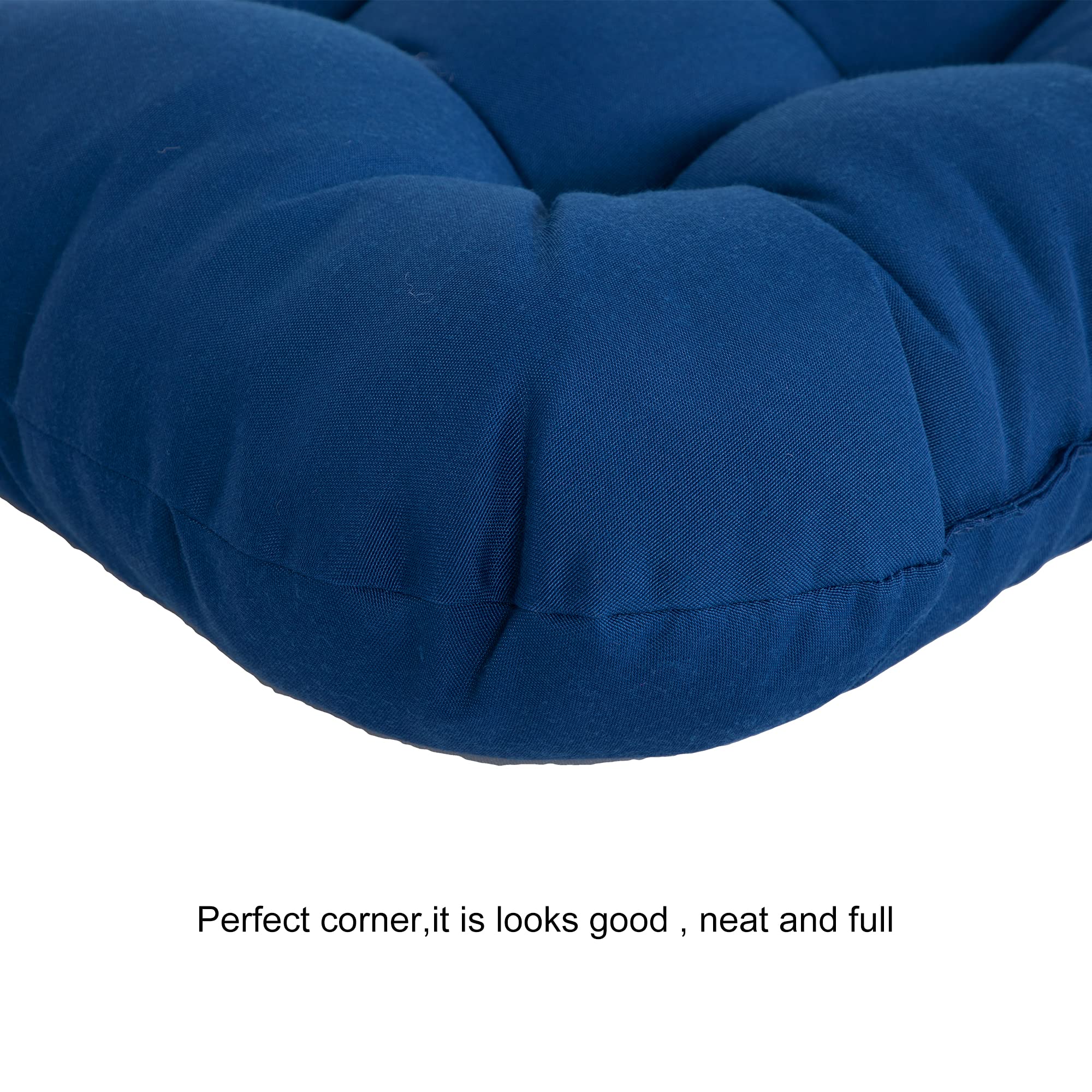 ARTPLAN All-Weather Outdoor Cushions Set of 5 - Waterproof Loveseat & Bench Cushions with Tufted Design for Patio Furniture - Perfect for Garden, Deck, Poolside & Outdoor Seating