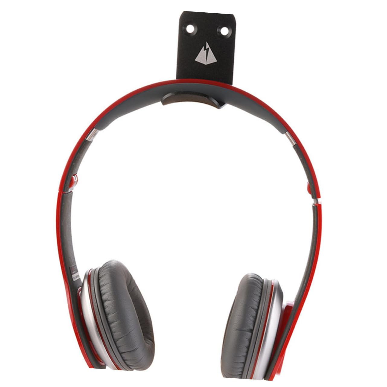 Angoily Headphone Hook - Wall Mounted Handbag & Headset Hanger - Space Saving Organizer for Home, Office & Travel - Black
