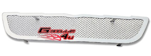 APS Compatible Stainless Steel Chrome Mesh Front Grill Grille Insert for 2004-2008 Chrysler Crossfire (R76525T) - Upgrade Your Car's Style & Protection