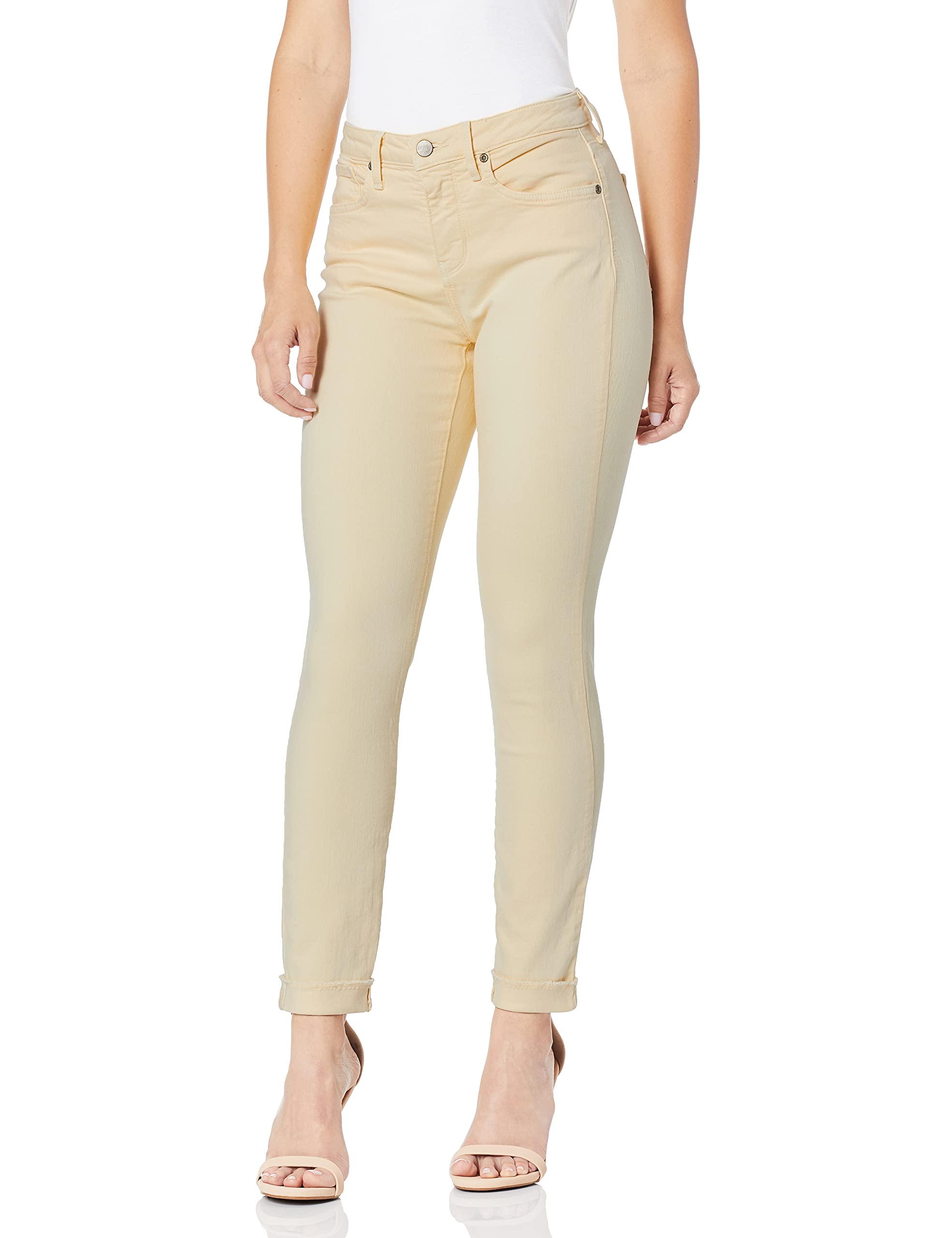 NYDJ Women's Ami Skinny Ankle Jeans with Cuff - High Waisted Slim Fit Stretch Denim Pants for Women | Tummy Control & Flattering Design | Perfect for Work, Casual Wear & Date Night