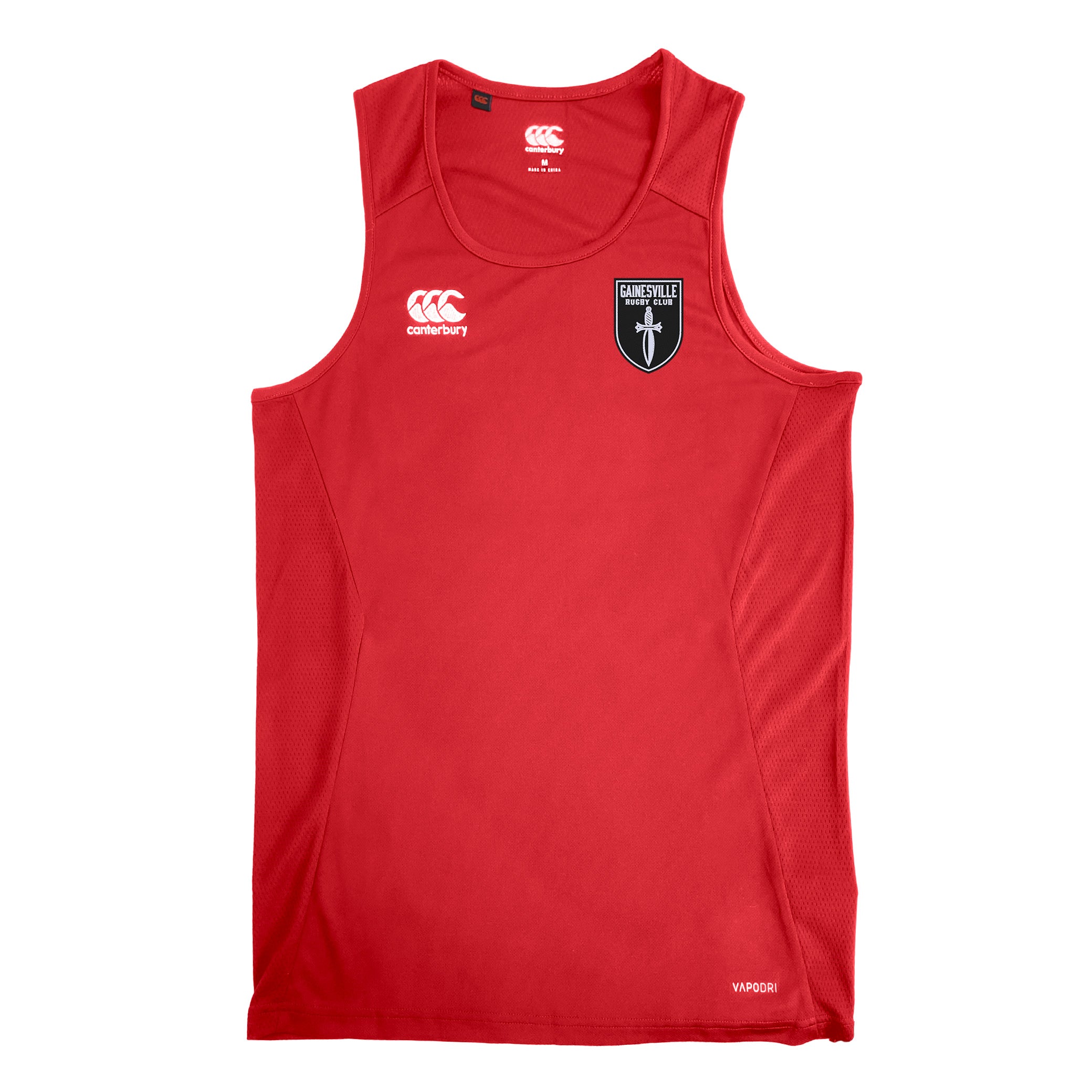 Gainesville Spartans RFC CCC Club Dry Singlet - Moisture-Wicking Rugby Jersey for Men - Perfect for Training, Matches & Fan Support