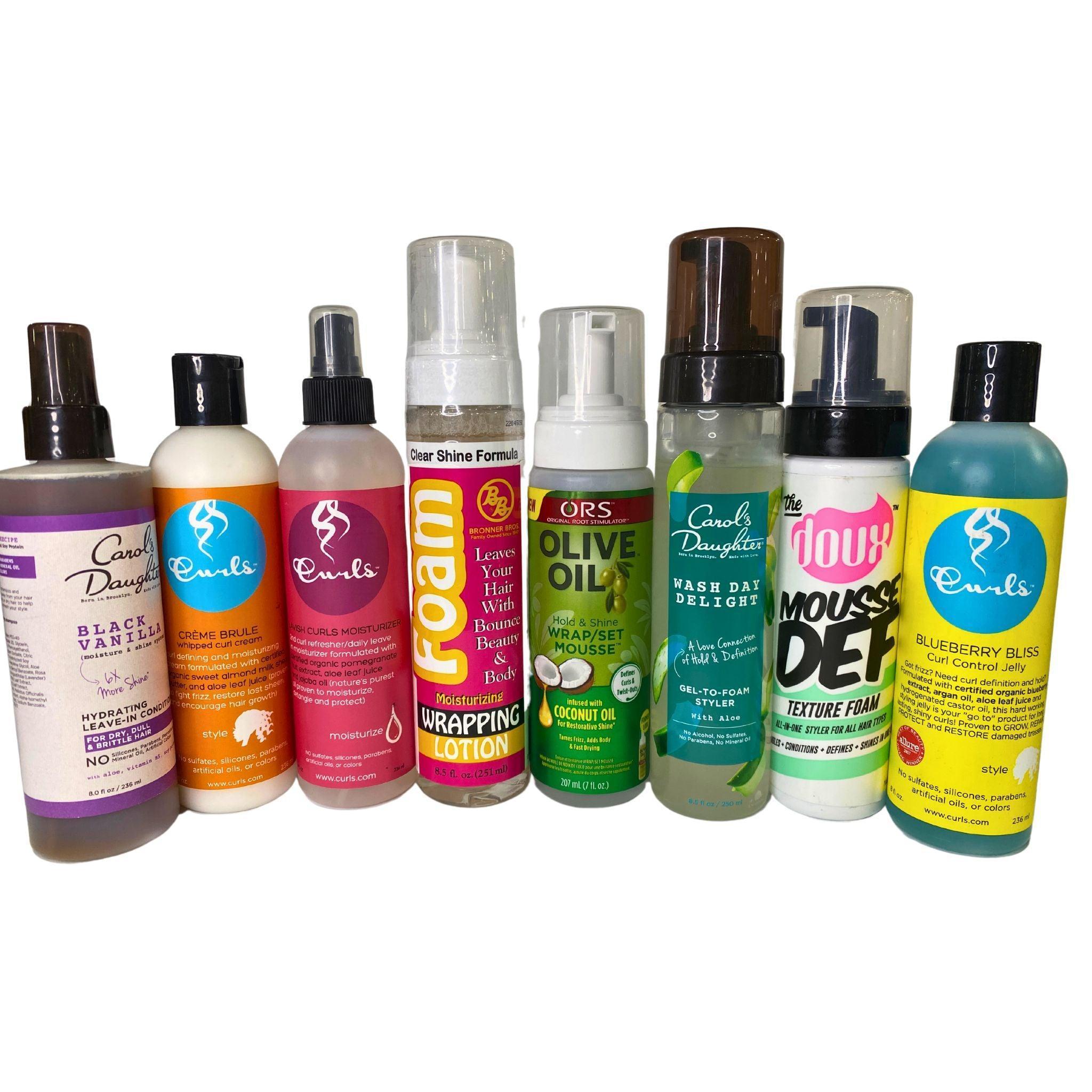 30 Pcs Assorted Hair Care Products Set - Shampoo, Conditioner & Styling Essentials for Women & Men - Perfect for Salons, Home Use & Travel