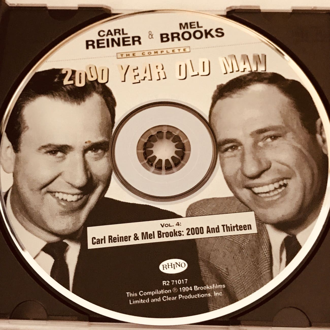 Carl Reiner & Mel Brooks The Complete 2000 Year Old Man 4 CD Box Set (1994 Edition) - Vintage Comedy Collection for Audiobook Lovers & Classic Comedy Fans - Perfect for Road Trips, Gifts & Nostalgic Entertainment