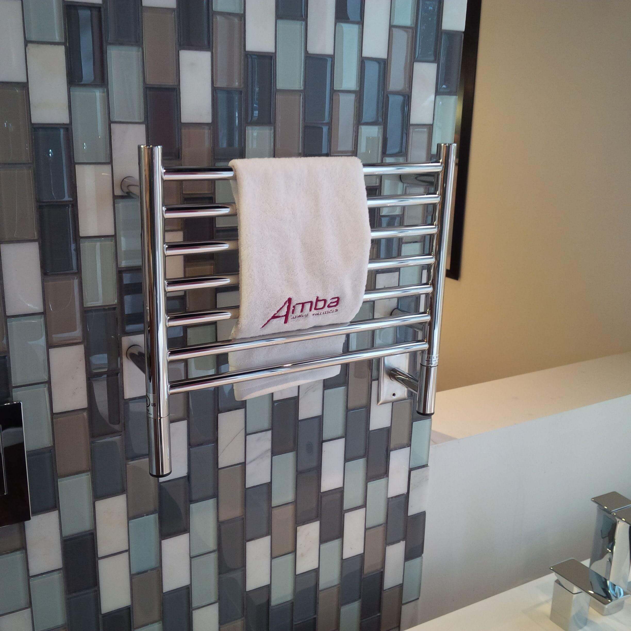 Amba Jeeves H Straight Hardwired Towel Warmer - 20.5