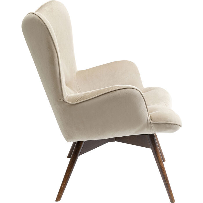 KARE Design Vicky Armchair - Modern Lounge Chair for Living Room, Bedroom & Office - Stylish Comfortable Seating for Home Decor