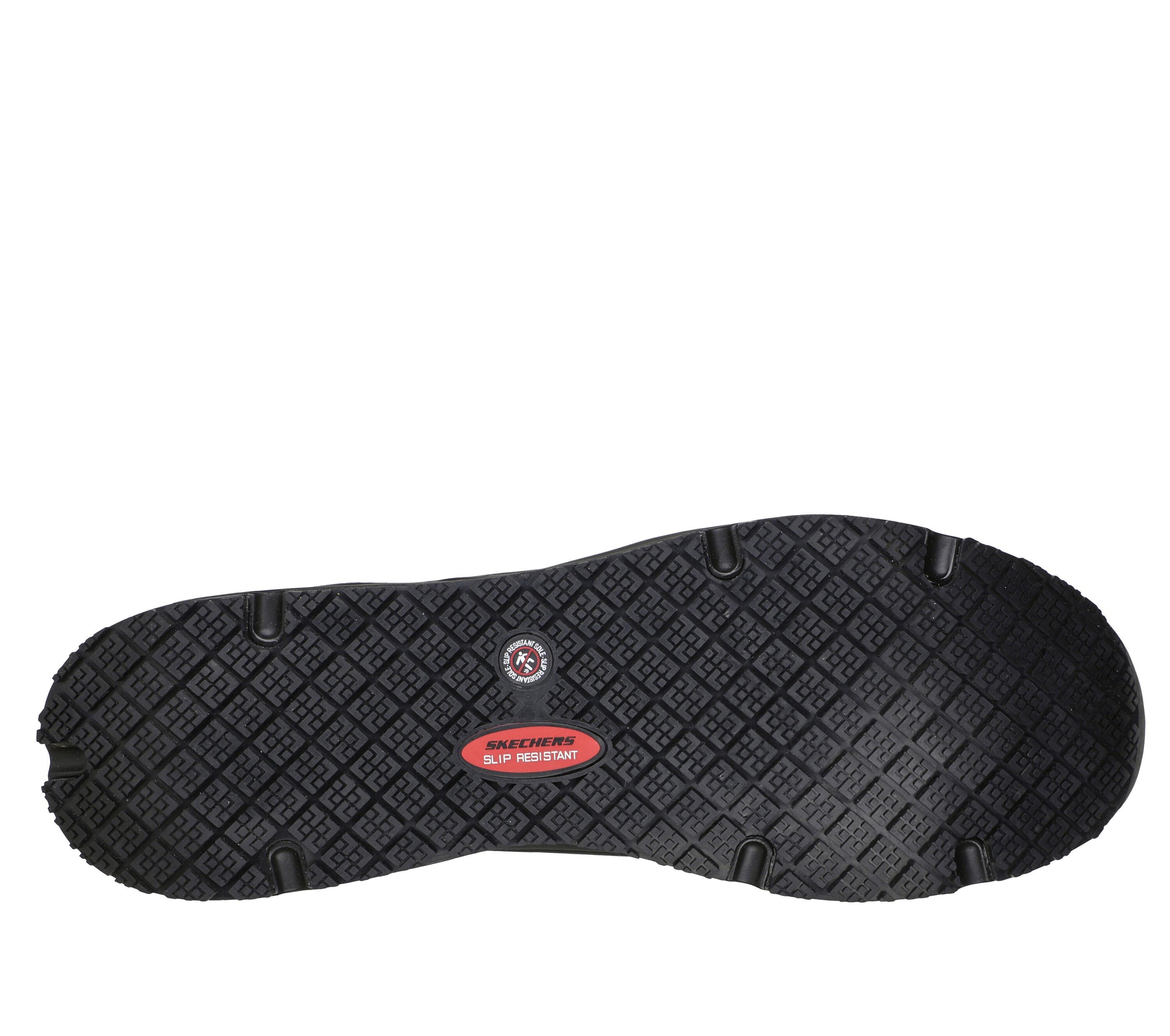 Men's Uno Slip Resistant Work Shoes - Non-Slip Safety Shoes for Restaurant, Kitchen & Construction Workers - Comfortable & Durable Work Boots for Chefs, Nurses & Industrial Professionals