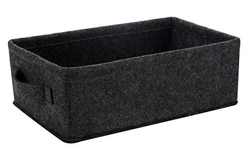 grey felt handles