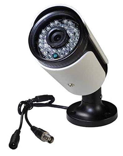 Wired Waterproof CCTV Camera - 3.6mm Lens 1000TVL CMOS Analog Home Security System with IR-Cut & 36 Infrared LEDs for Day/Night Outdoor Surveillance - Perfect for Home, Office, and Business Security Monitoring