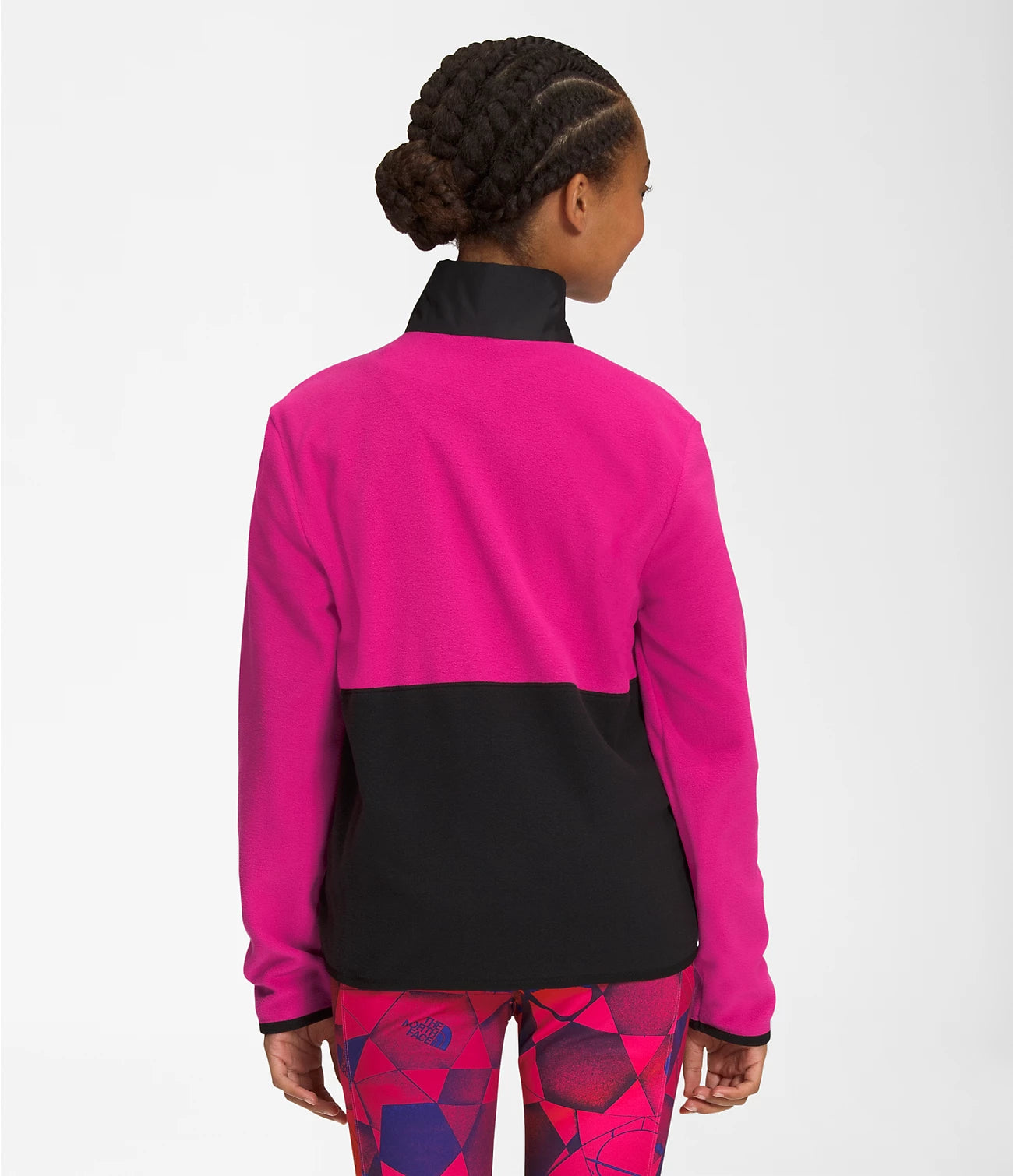 Youth Glacier Half Zip Pullover for Big Kids - NF0A7WQP | Warm Fleece Jacket for Outdoor Activities & School