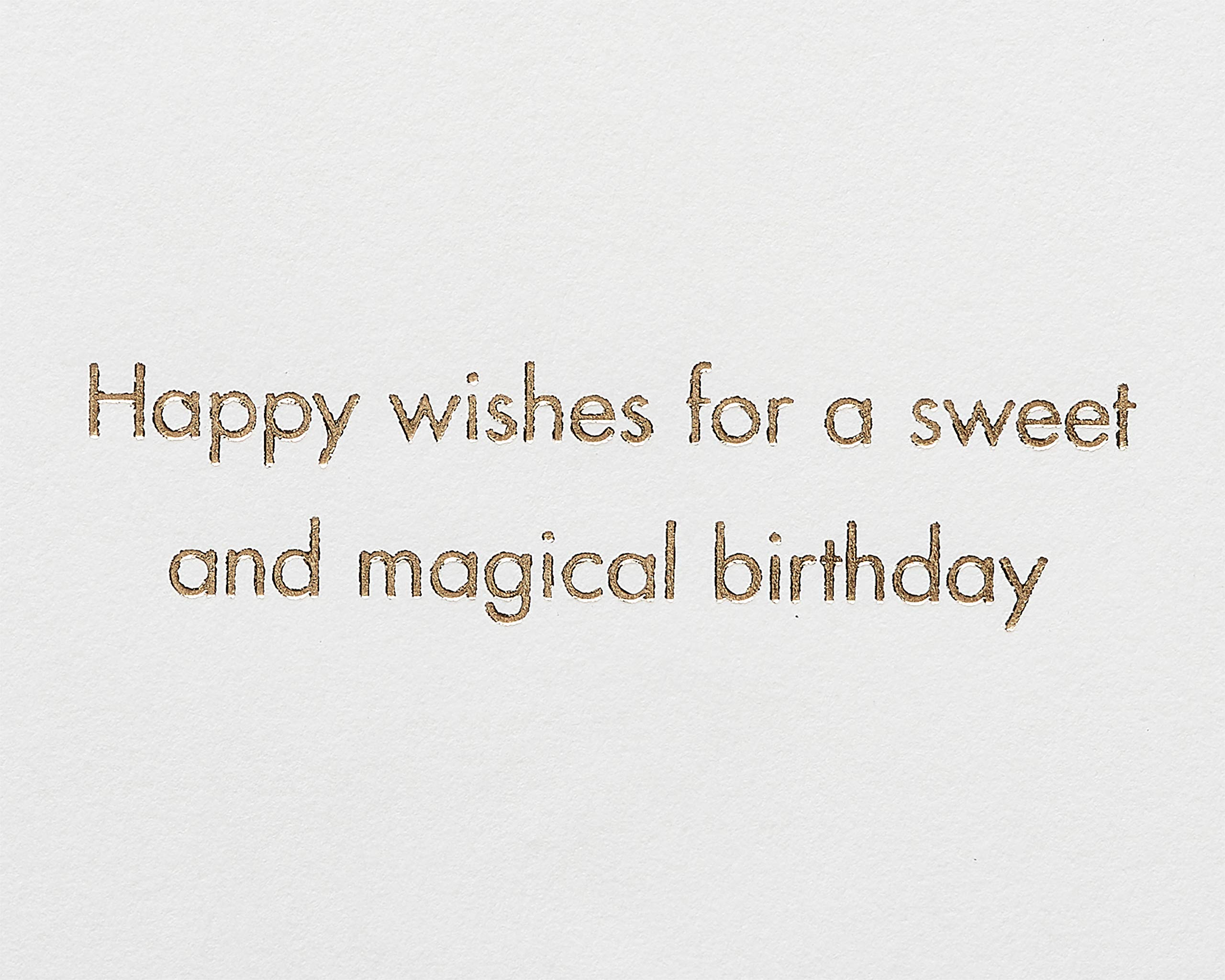 Papyrus Birthday Card - Sweet & Magical Greeting Card for Birthday Wishes | Perfect for Friends, Family & Coworkers