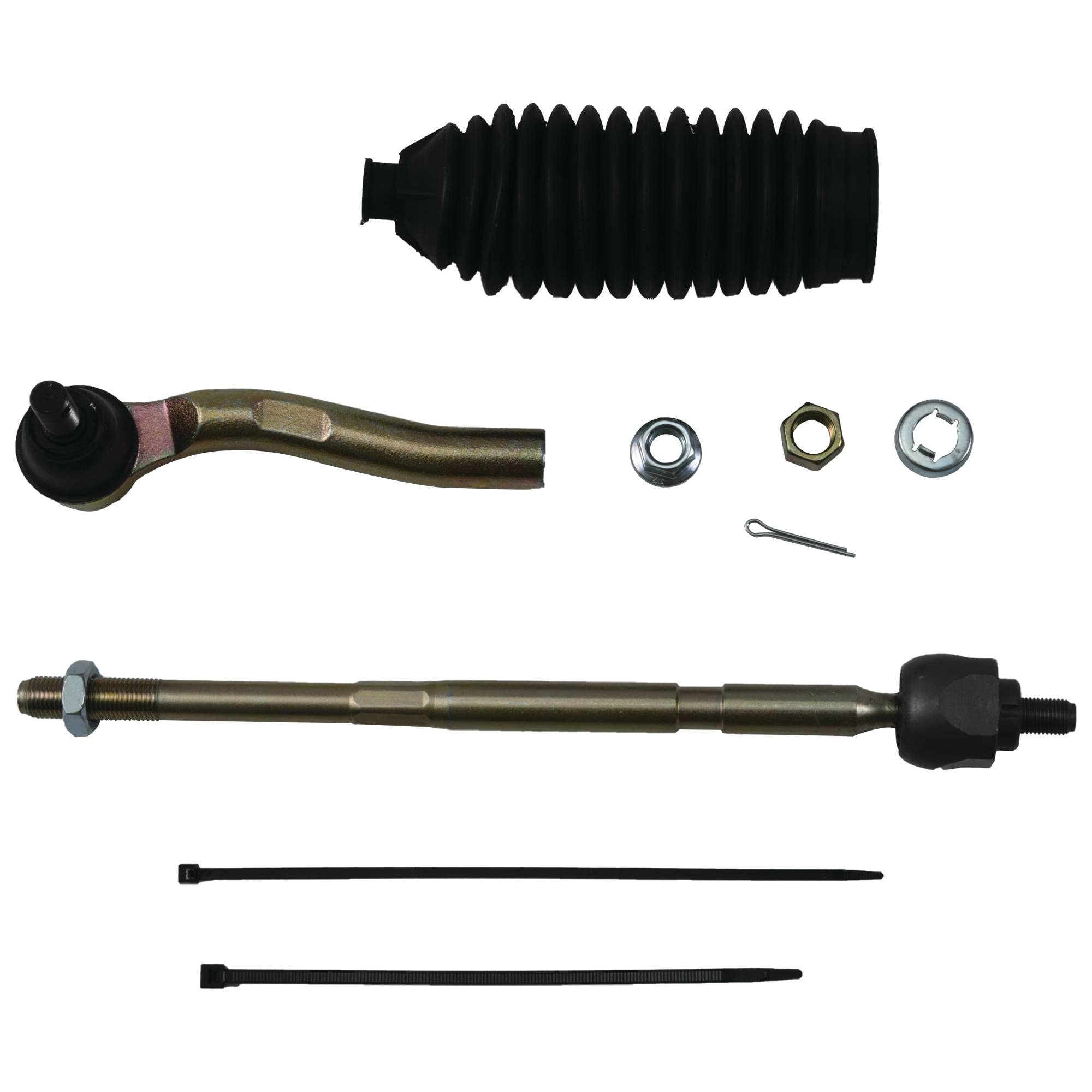 All Balls Racing Tie Rod End Kit (51-1102-R) - Replacement for Honda Pioneer 1000-5 & 1000-5 LIMITED (2016-2020 Models) - Heavy Duty Off-Road ATV Suspension Parts for Trail Riding & Mudding Adventures