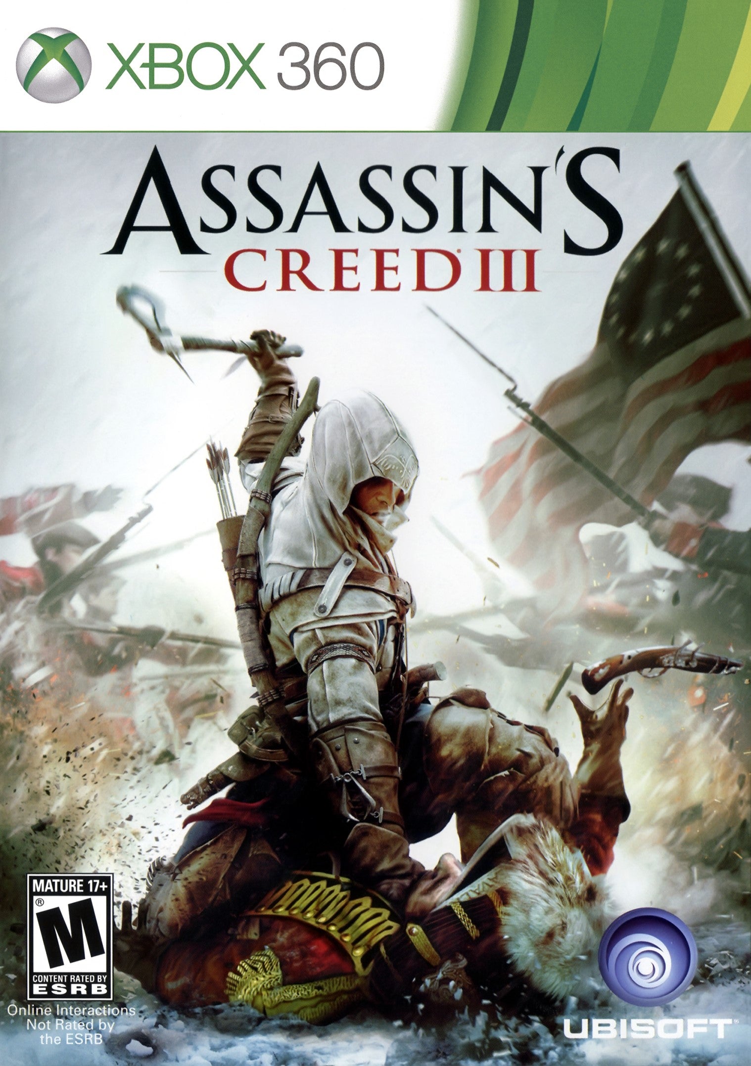 Assassin's Creed III Game [2 Discs] - Xbox 360/PS3 - Action-Adventure Historical Game for Ultimate Gaming Experience