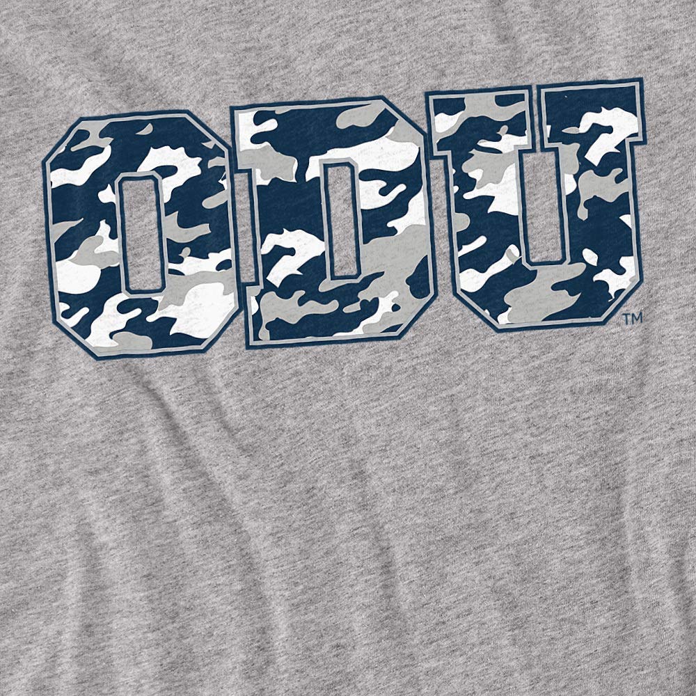 Old Dominion University Official Camo Women's T-Shirt - Comfortable Vintage Style College Apparel for Game Day, Tailgating & School Spirit