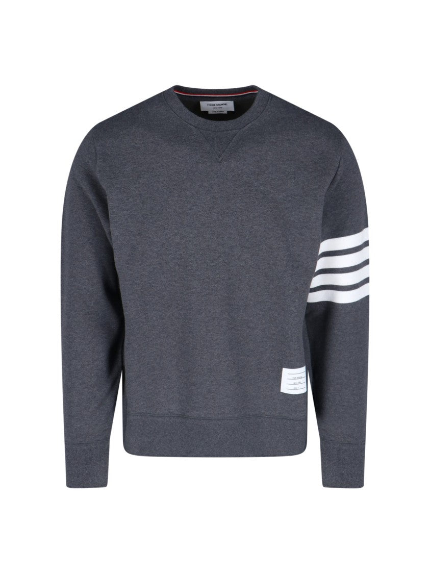 Loopback 4 Bar Sweatshirt for Men & Women - Dark Grey Crewneck Pullover | Casual Streetwear for Everyday Wear & Outfit Styling