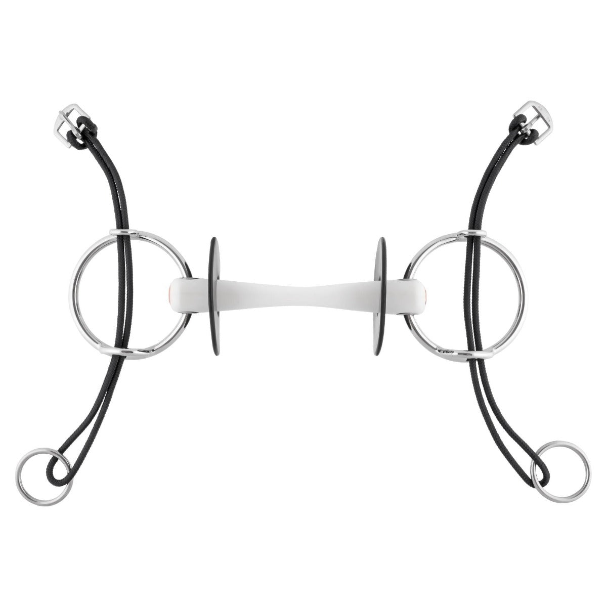 Herm Sprenger NATHE Mullen Mouth Gag Bit 20mm - German Stainless Steel Horse Training Bit for Dressage & Jumping - Perfect for Professional Equestrian Training and Show Competitions
