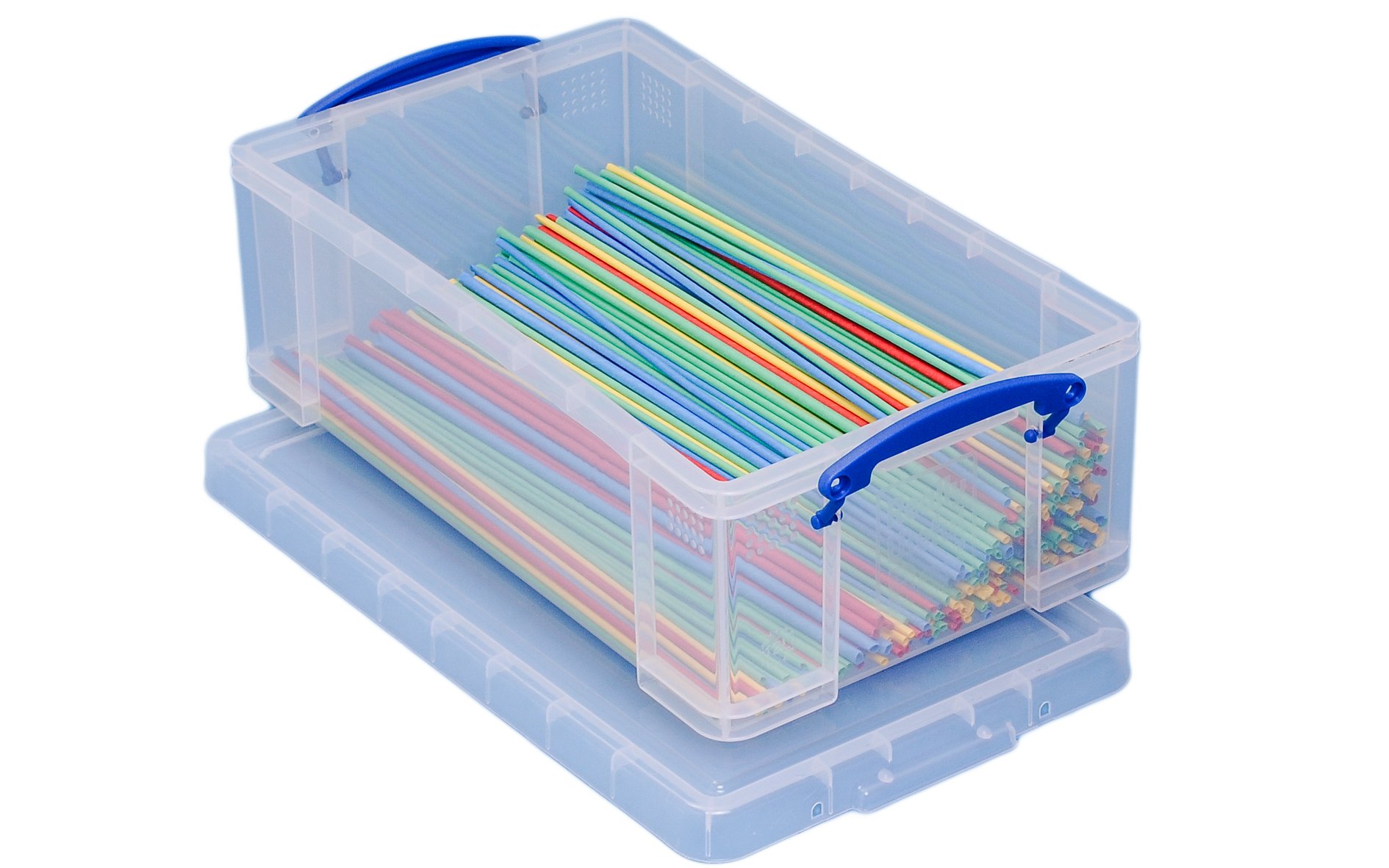 Really Useful 12 Liter Clear Storage Box - Organize Home, Office & Craft Supplies | Durable Plastic Container for Organizing, Moving & Decluttering