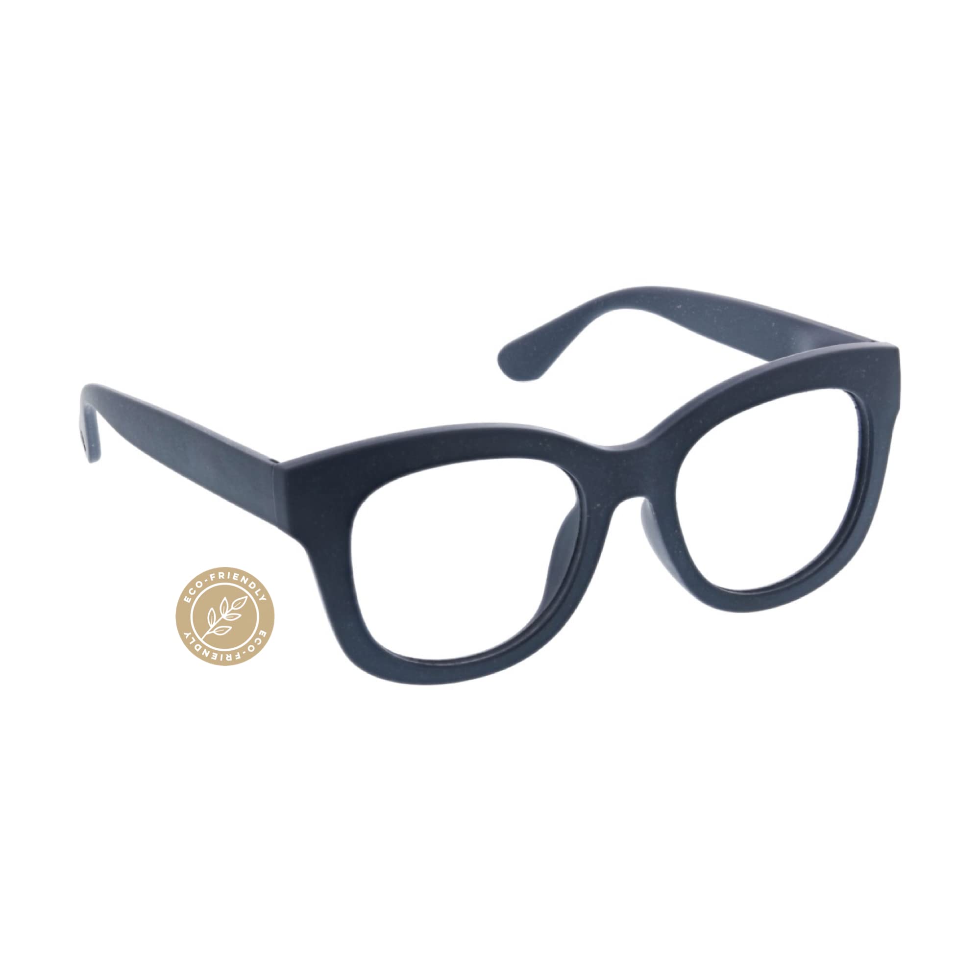Peepers by PeeperSpecs Women's Blue Light Blocking Reading Glasses - Oversized Comfort for Computer Work, Reading & Screen Time Relief