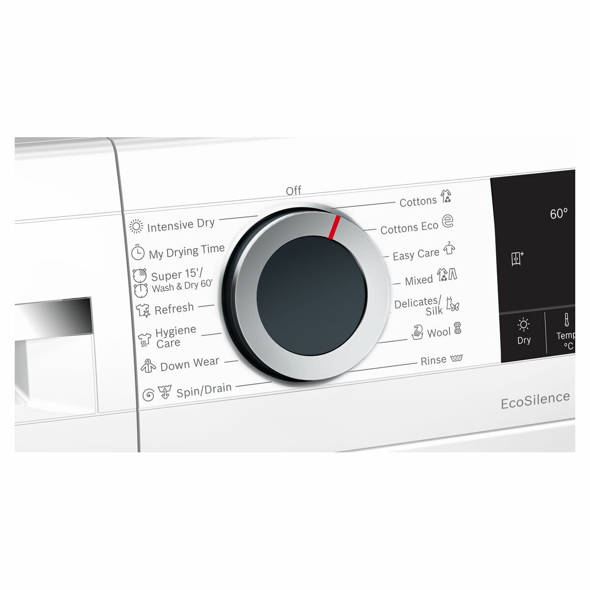 Bosch Series 6 10kg/5kg Washer Dryer Combo WNA254U1AU - Energy Efficient Front Load Laundry Machine for Apartments & Small Homes