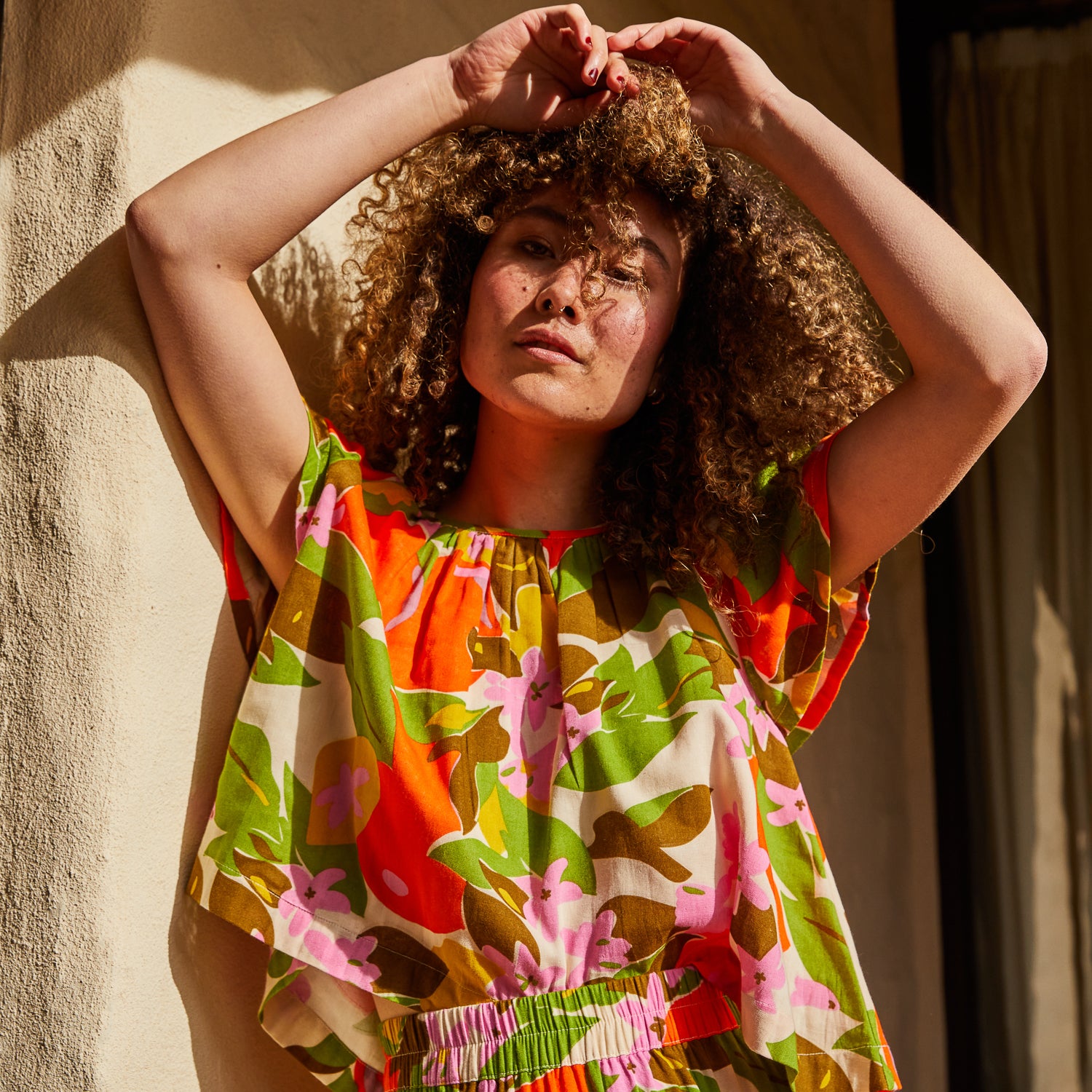 Camarillo Swing Blouse - Women's Flowy Boho Chic Top for Casual Wear & Summer Outfits | Perfect for Beach, Vacation & Everyday Style