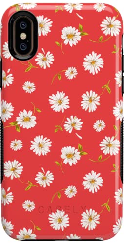 22 Daisy Daydream Red Coral Floral
