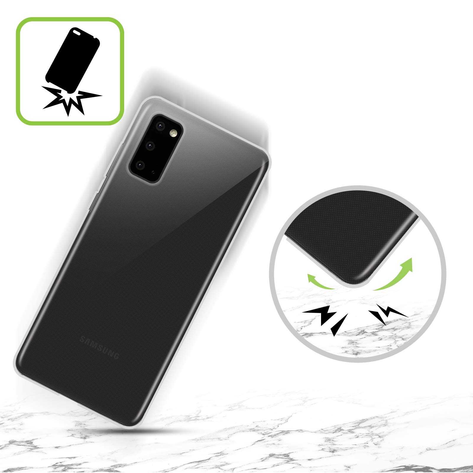 Head Case Designs Nature Magick Trees Soft Gel Case for Samsung Galaxy A12 (2020) - The Adventure Begins Quote, Durable Protective Cover for Outdoor Travel & Daily Use