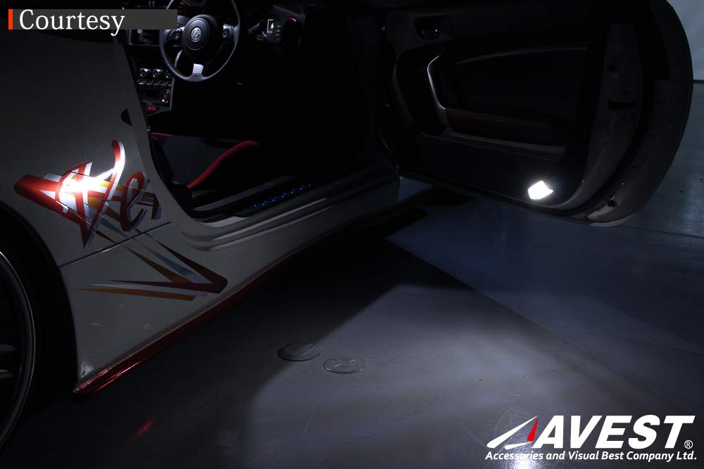 AVEST LED Dome Light Kit - Complete Interior Lighting Set for Toyota GT86, Scion FR-S, Subaru BRZ (Front, Vanity, Courtesy, Trunk) - Perfect for Night Driving & Car Customization