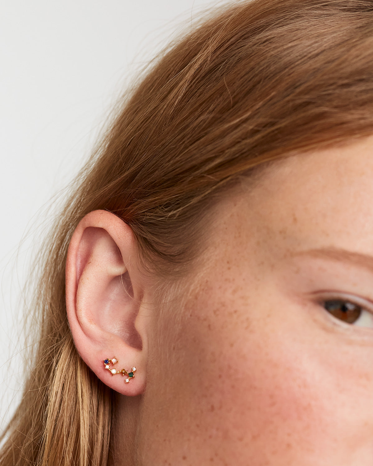 GRID 1 Scorpio Zodiac Sign Sterling Silver Earrings for Women - Perfect for Birthdays, Gifts & Everyday Wear