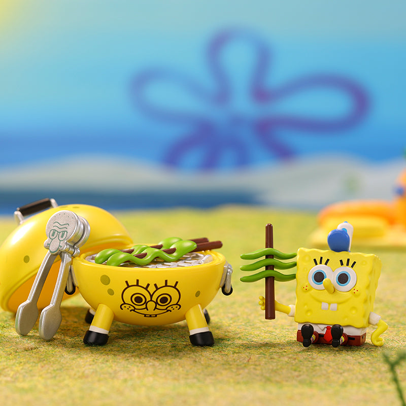 POP MART SpongeBob SquarePants Picnic Party Series Collectible Blind Box Toy - Perfect for Birthday Gifts, Party Favors & Anime Collectors