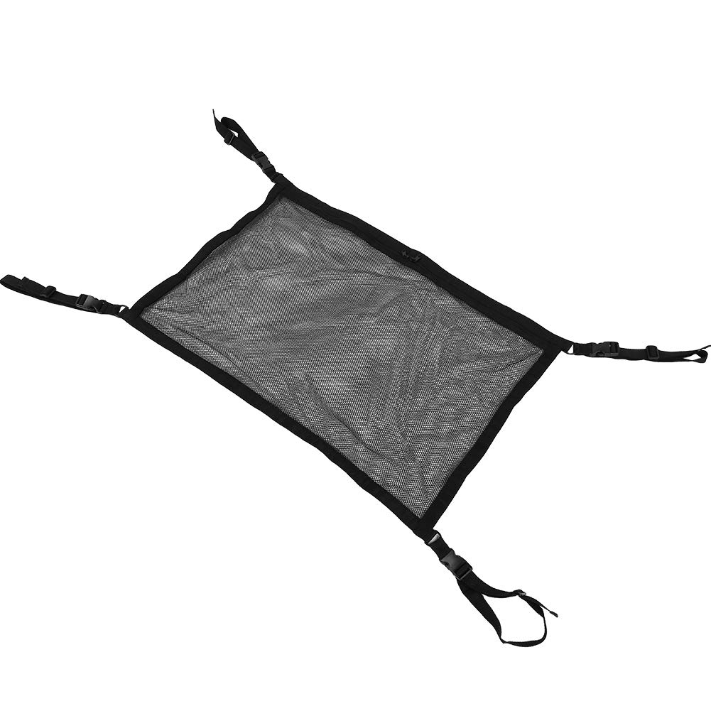 Keenso Car Organizer - Double Layer Mesh Storage Bag for Toys & Sundries | Multi-Functional Car Top Organizer Pouch | Perfect for Road Trips, Family Travel & Daily Commute
