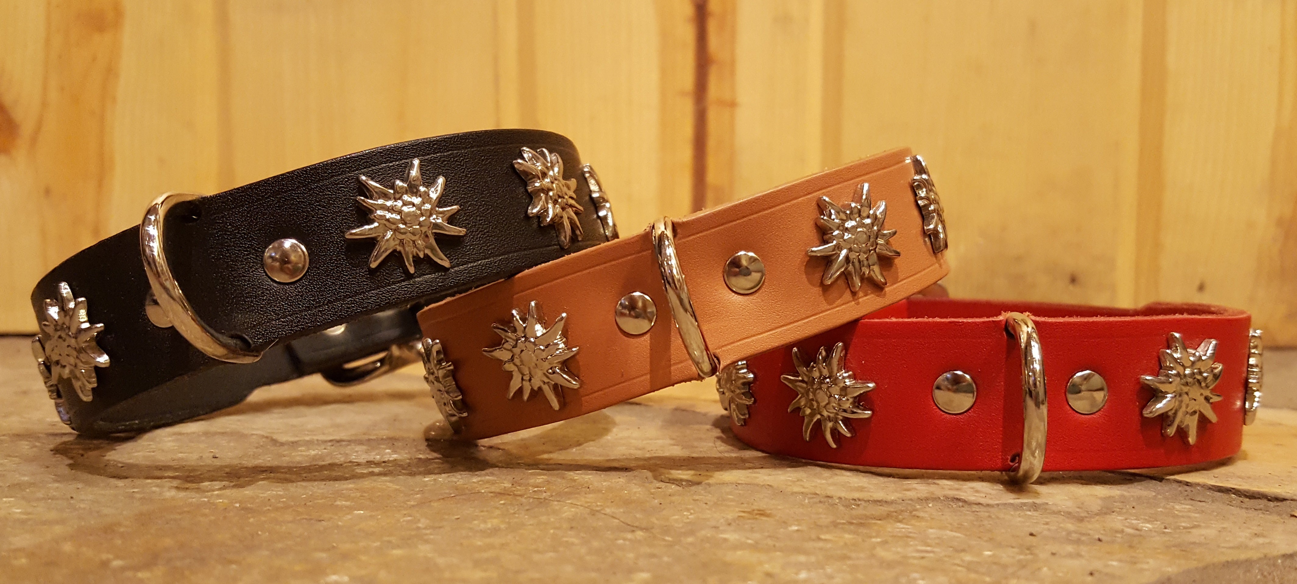 Premium Small Edelweiss Swiss Dog Collar - Adjustable Pet Collar with Floral Embroidery for Small Dogs - Perfect for Daily Walks, Outdoor Adventures & Special Occasions