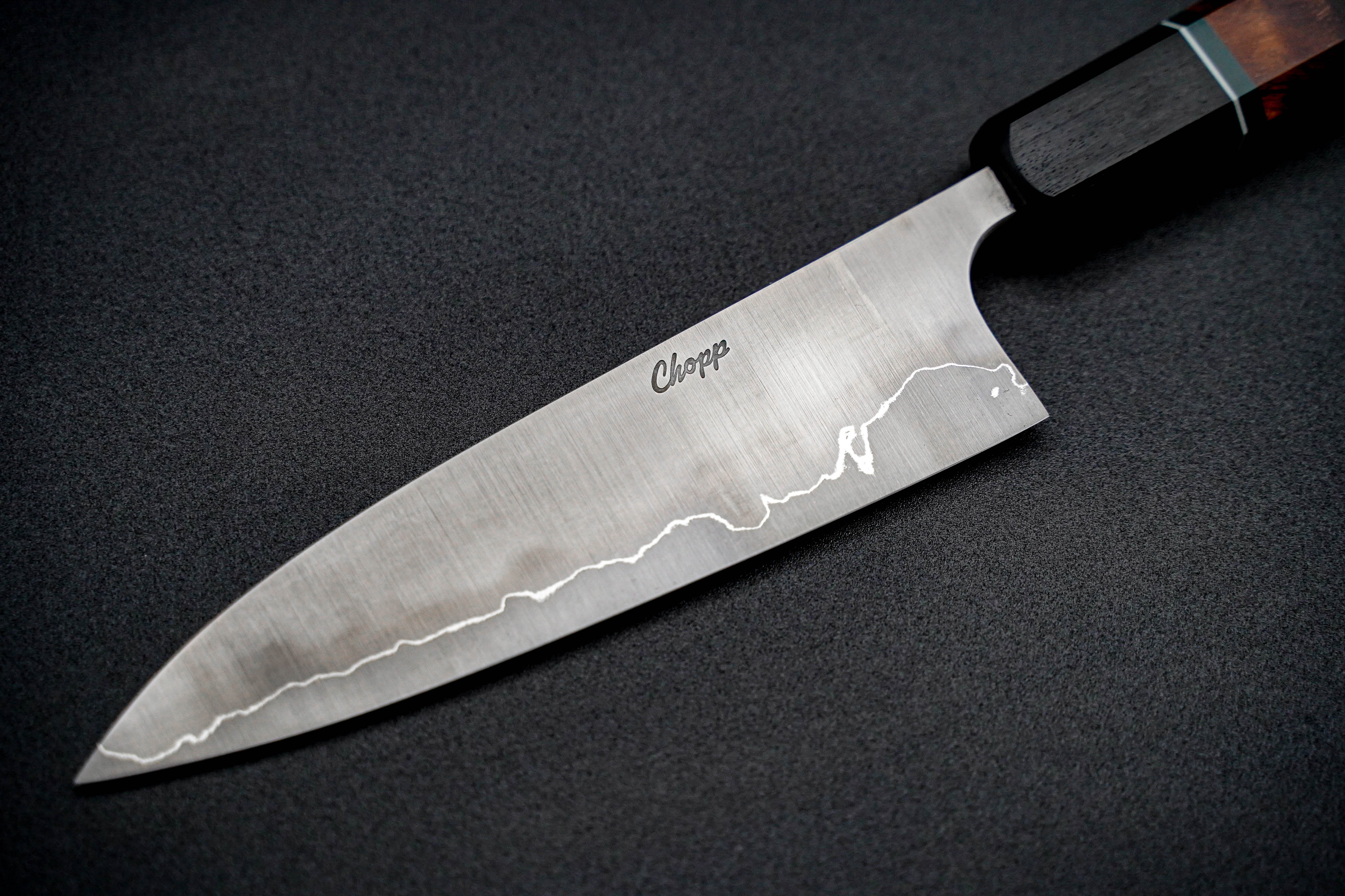 Jamison Chopp 160mm Spicy White Funayuki Japanese Kitchen Knife - High Carbon Steel Blade for Sushi, Sashimi & Precision Cutting - Perfect for Home Chefs & Professional Kitchens