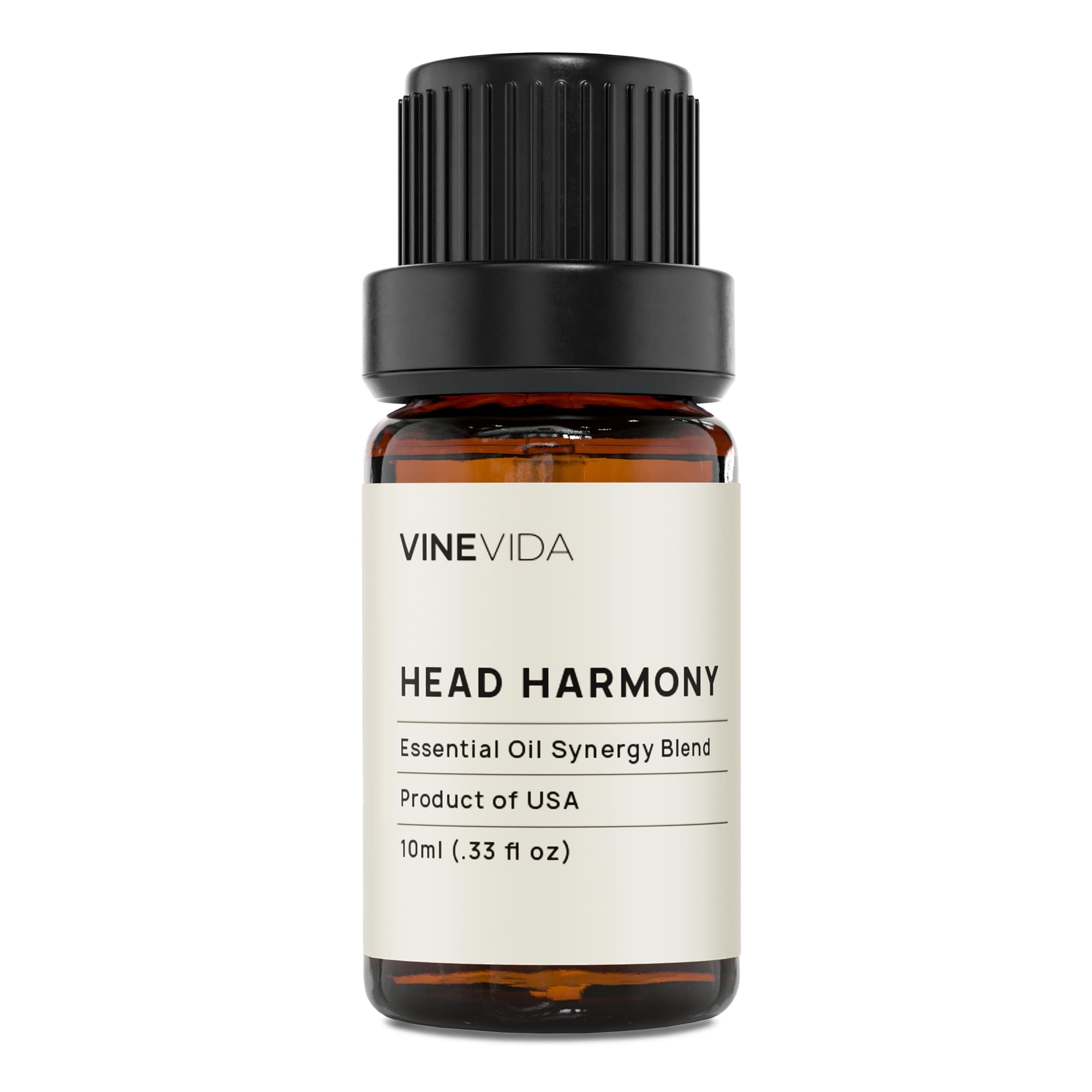 Head Harmony Synergy Blend Essential Oil - Relaxation & Stress Relief Aromatherapy for Home, Office & Spa Use
