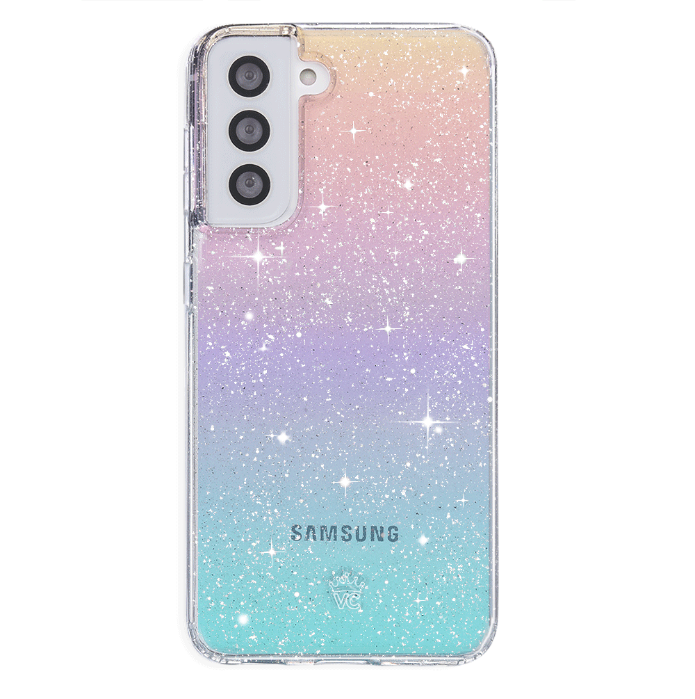 Ombre Stardust Glitter Phone Case for Samsung Galaxy - Protective & Stylish Cover for Everyday Use & Special Occasions