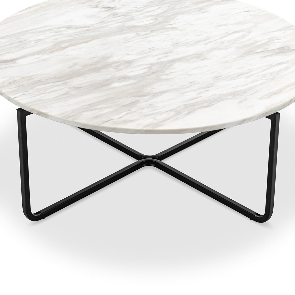 Modern Round Marble Coffee Table - 36