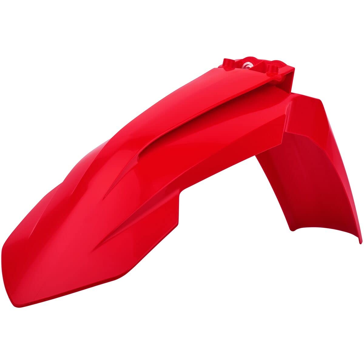 Polisport 8554800003 Front Fender for Dirt Bikes - Durable Red Plastic Replacement Part - Perfect for Off-Road Riding & Motocross Racing