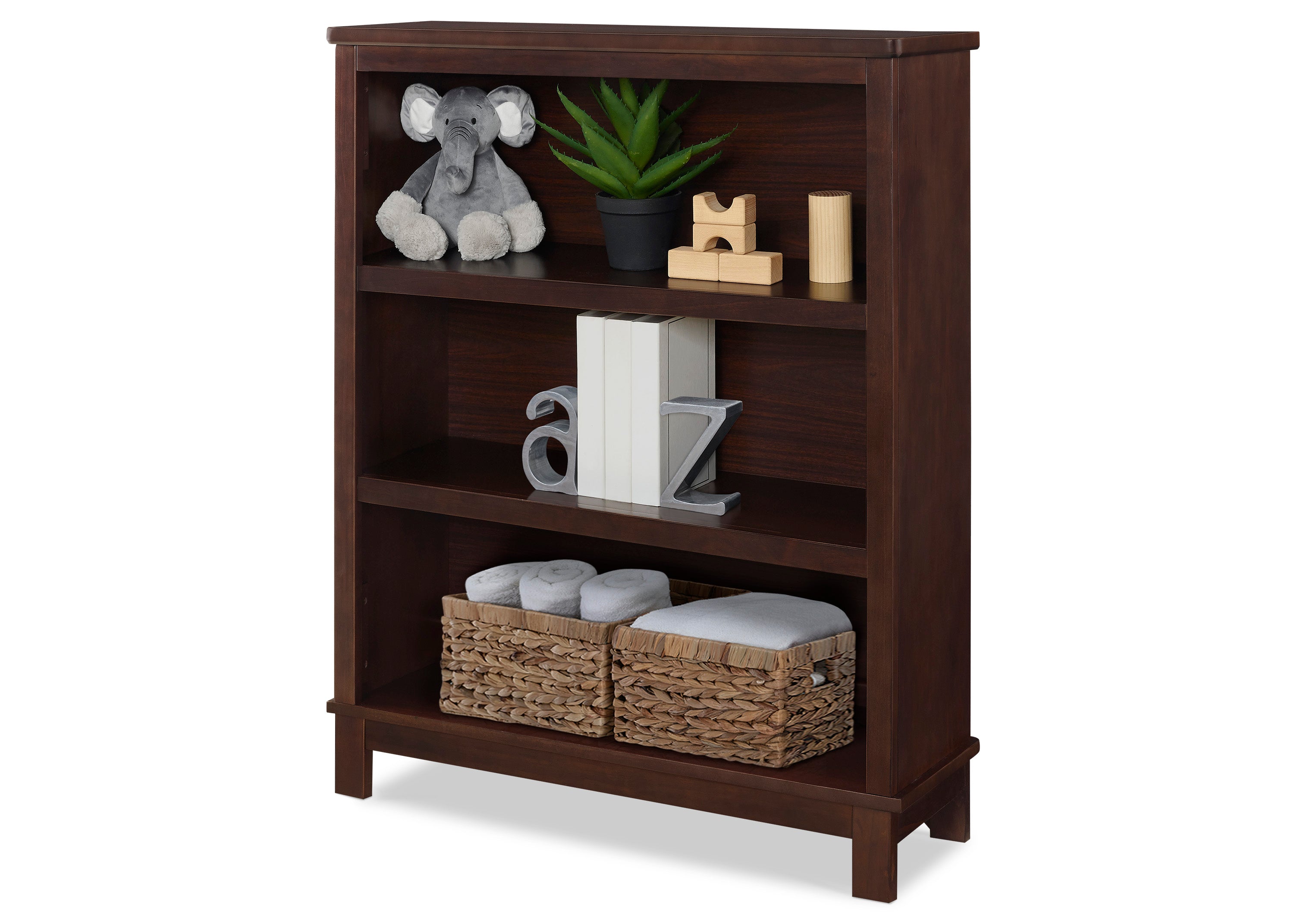 Stylish Wooden Bookcase Hutch with Shelves - Perfect for Home Office, Living Room & Bedroom Storage & Organization