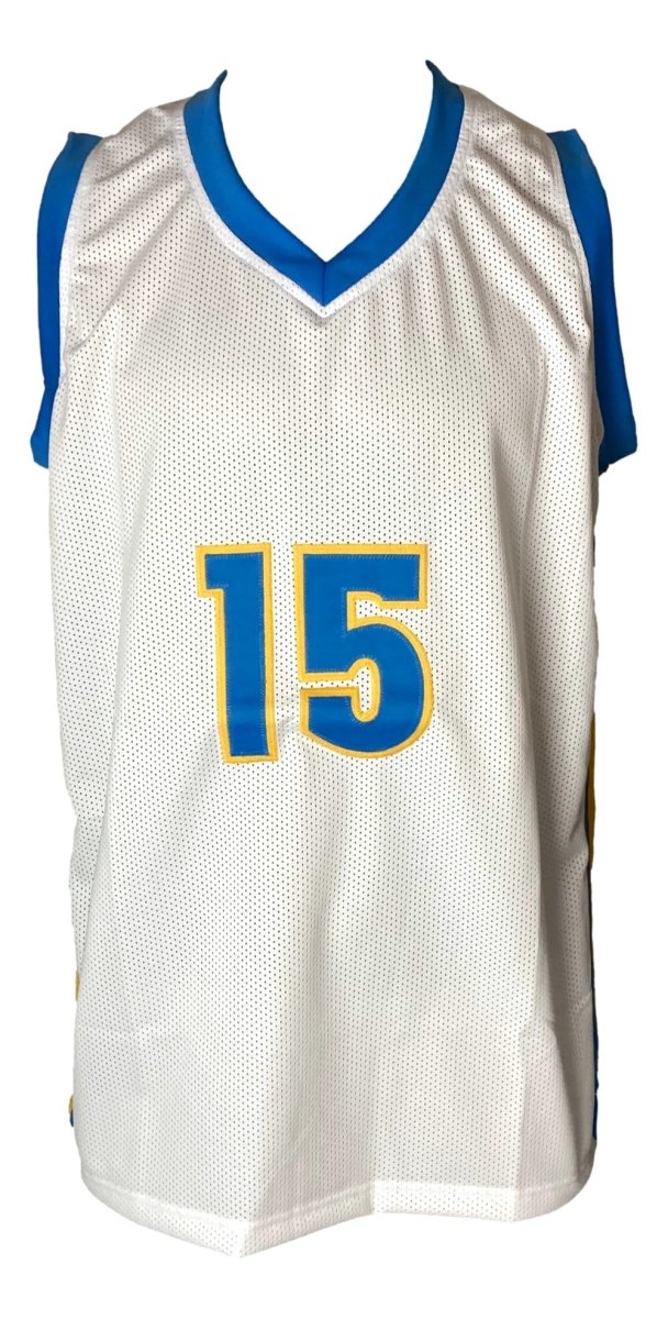 Nikola Jokic Denver Nuggets Signed White Basketball Jersey with JSA Hologram - Authentic NBA Memorabilia for Collectors and Sports Fans