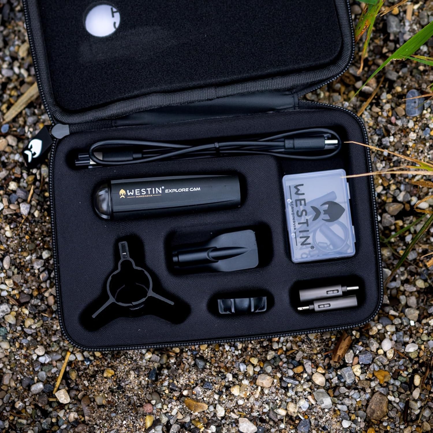 Westin Explore Cam Fish Camera - Wireless Underwater Fishing Camera with Full HD Video, Waterproof & Castable Design - Perfect for Ice Fishing, Kayak Fishing & Boat Fishing Adventures