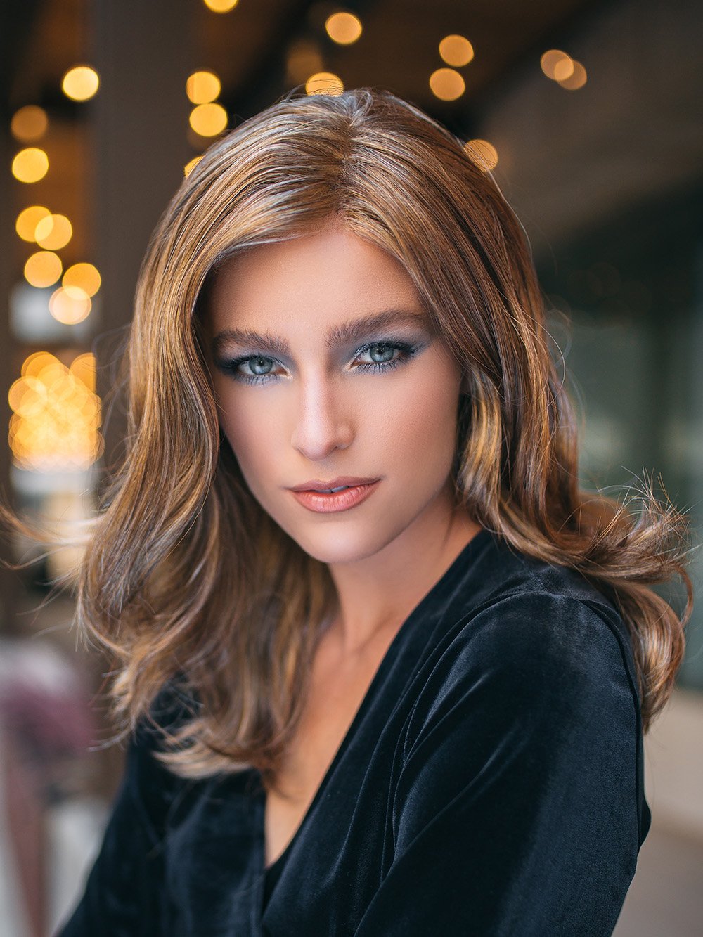 Stylish Synthetic Lace Front Wig with Mono Part - Natural Looking Hair Replacement for Women | Perfect for Cosplay, Daily Wear & Special Occasions