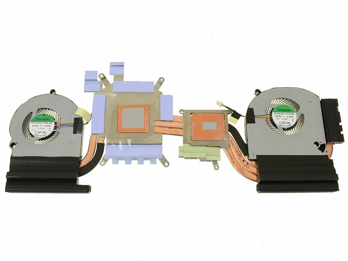 Alienware 15 R4 Replacement Cooling Fan for CPU & GPU - NVIDIA Graphics Heatsink Fan Assembly (Model Y99WC) - Perfect for Gaming Laptop Overheating Repair & Performance Upgrade