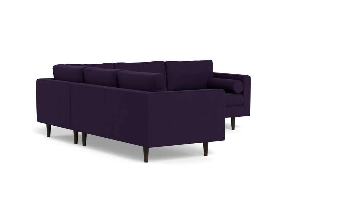 Ladybird 103 Corner Sectional Sofa - Modern L-Shaped Couch for Living Room, Family Room & Small Spaces | Comfortable Fabric Upholstery, Sturdy Frame | Perfect for Apartments, Condos & Home Theater Seating