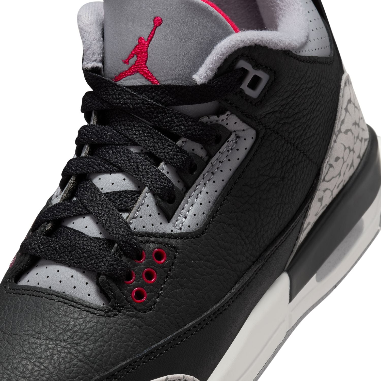 Air Jordan 3 Retro 'Black Cement' Kids Basketball Shoes - Stylish Sneakers for Boys & Girls - Perfect for School, Sports, and Casual Wear