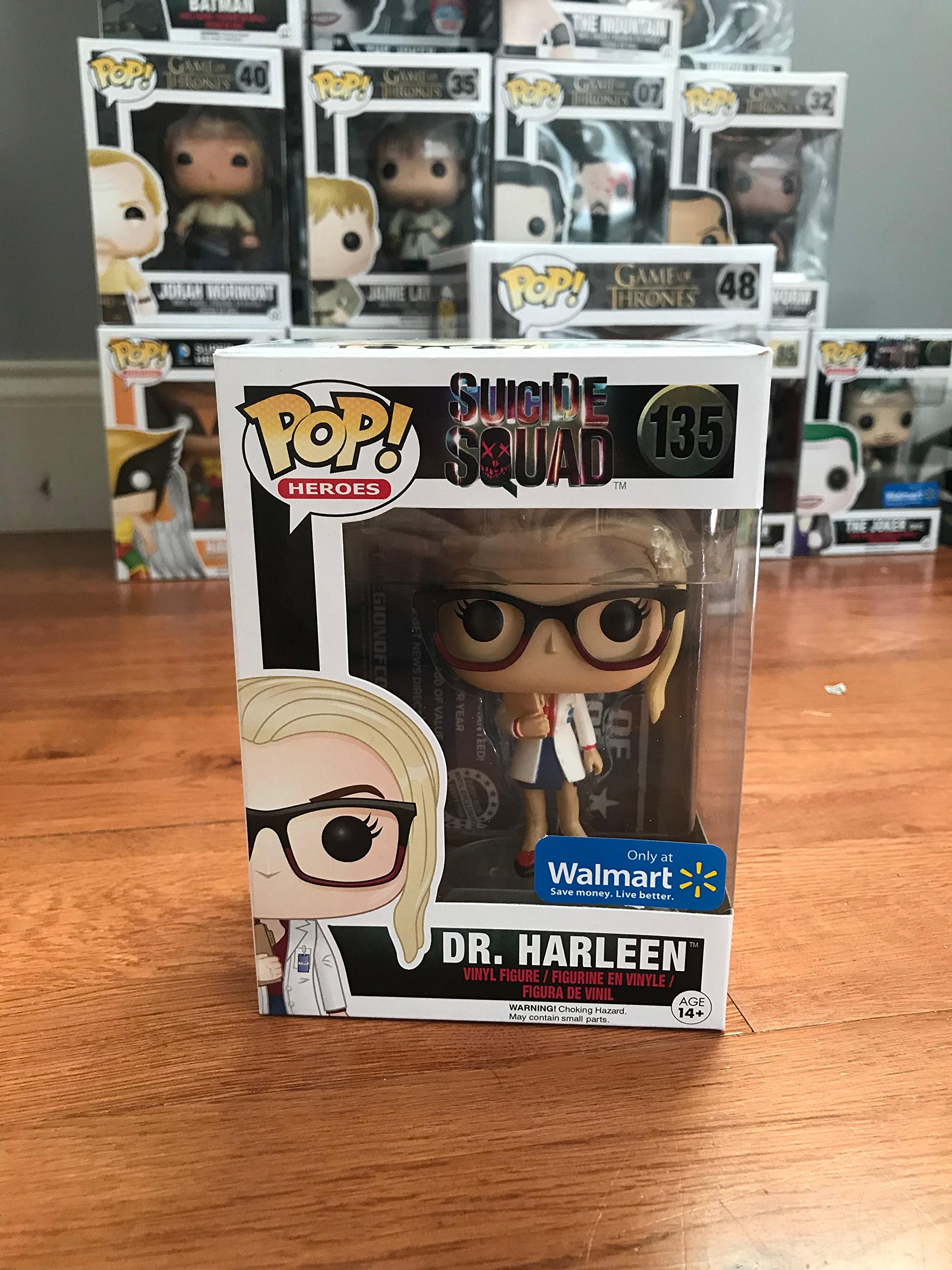 Funko Pop Suicide Squad Dr. Harleen Quinzel Exclusive Vinyl Figure - Harley Quinn Collectible Toy for DC Comics Fans | Perfect for Display, Gifts & Pop Culture Collections
