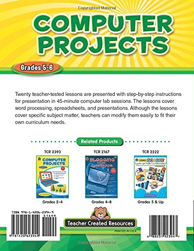 Computer Projects for Grades 5-6 | STEM Learning Activities for Middle School Students | Classroom & Homeschool Educational Resources