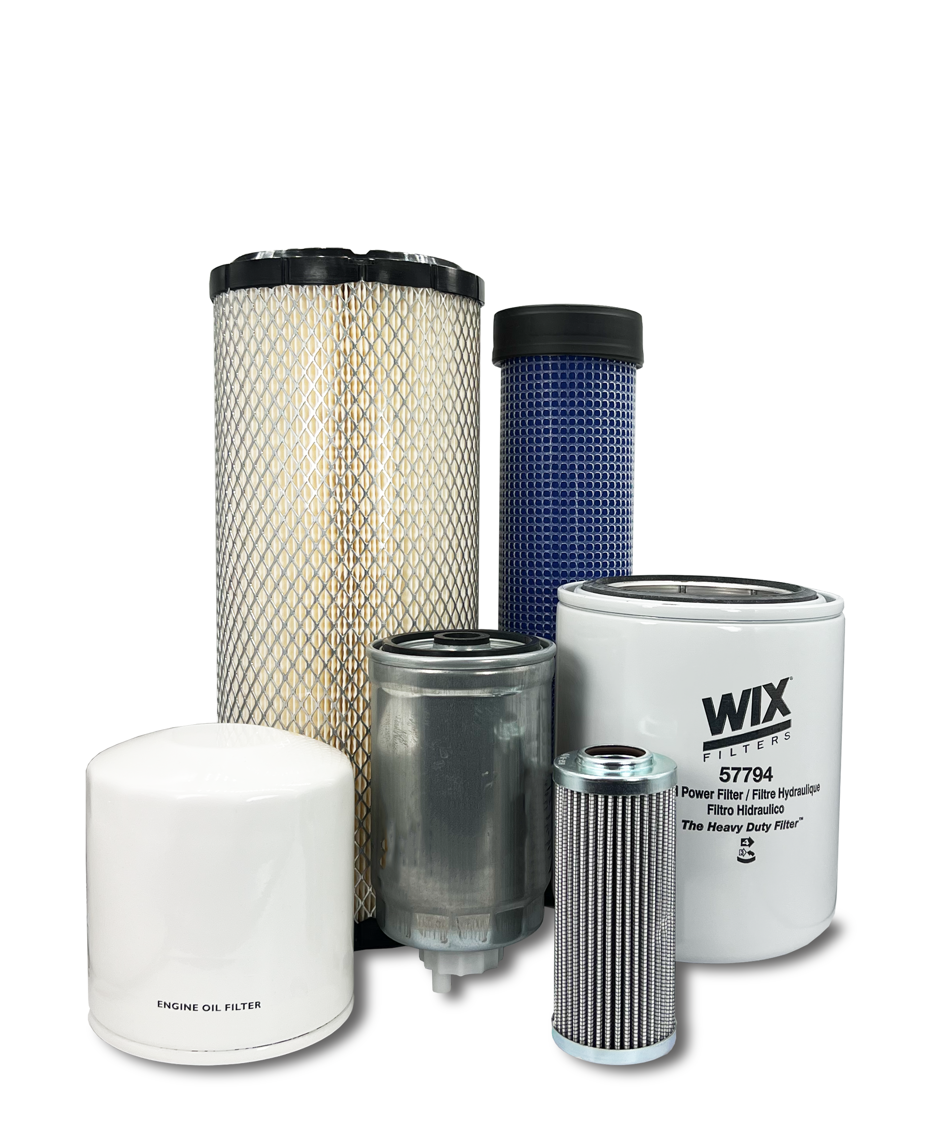 HERO® Maintenance Filter Kit for New Holland TN70A Tractor - Air, Oil & Fuel Filters Replacement - Perfect for Farm Equipment Maintenance & Tractor Servicing