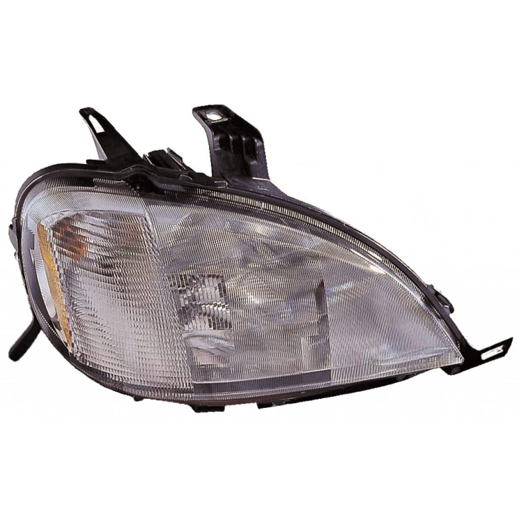 2000-2001 Mercedes-Benz ML430 Passenger Side Headlight Assembly with Bulbs - OEM MB2503125 Replacement - Perfect for Night Driving & Car Restoration Projects