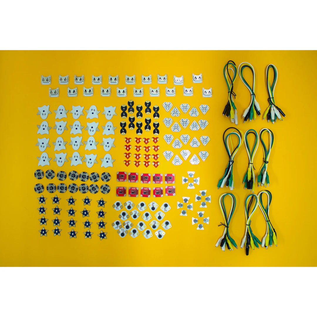 Teknikio Makerspace Electronics Kit - STEM Learning Bundle for Kids & Beginners | Perfect for Classroom Projects, DIY Electronics, and Educational Workshops