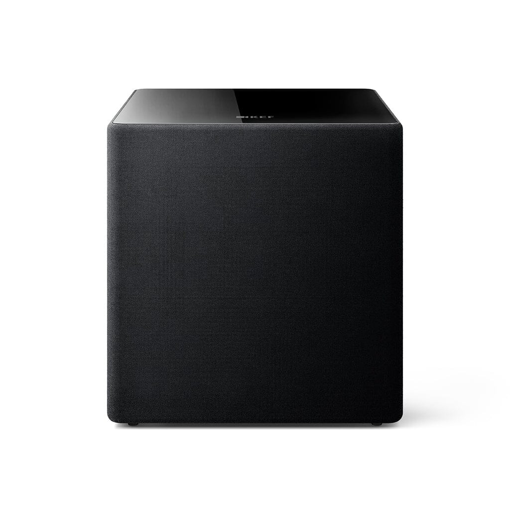 KEF Kube 15 MIE Powered Subwoofer - High Performance Home Theater & Music Bass Speaker for Immersive Audio Experience