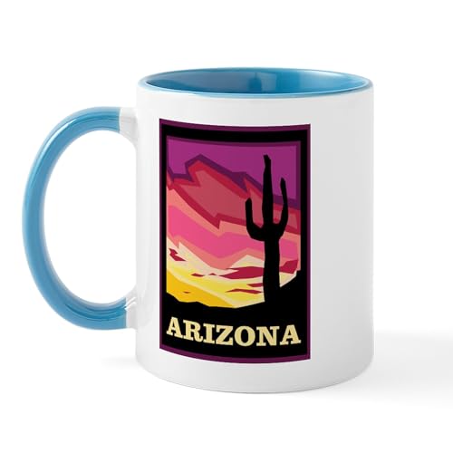 White/Blue Inside - Arizona Mug