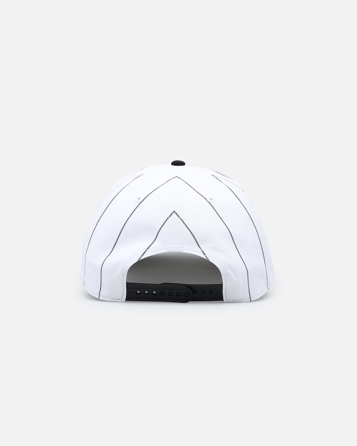 47 Brand Chicago White Sox 'Double Header Pinstripe' Snapback Adjustable Hat - Official MLB Licensed Cap for Baseball Fans - Perfect for Games, Tailgating & Casual Wear